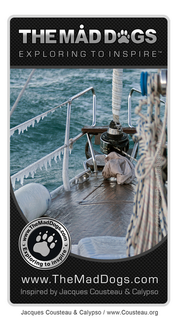 Winter sailing - Our exploring is inspired by Jacques Cousteau & Calypso