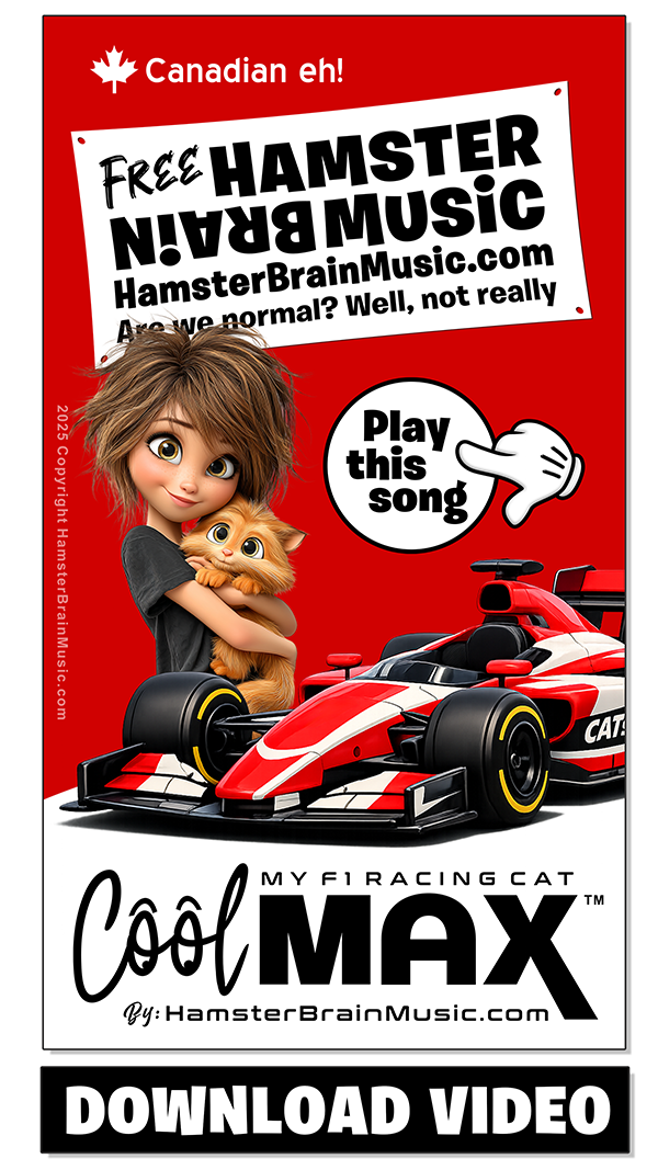 Max Verstappen F1 Racing? No, it's my cat Max!