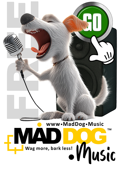 Follow me to Mad Dog Music