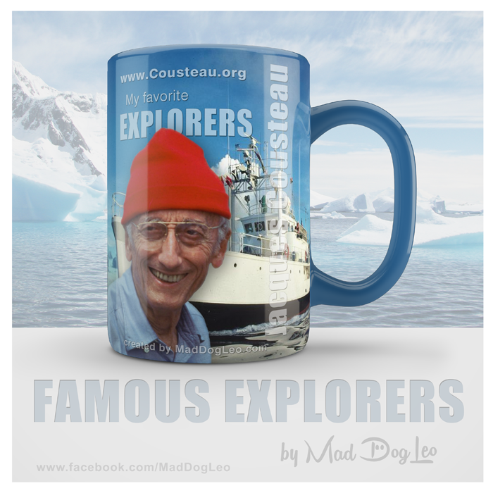 Jacques Cousteau and Research Vessel Calypso on TheMadDogs.com