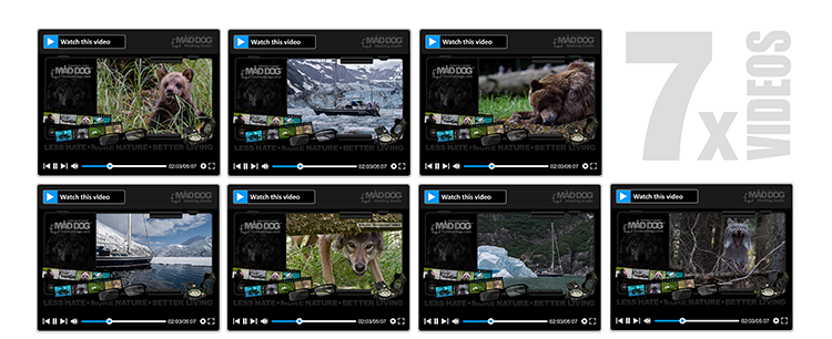 This series has 7 videos from sailing the Alaska & Canadian coast